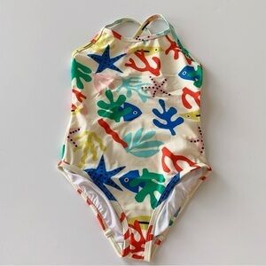 Hanna Andersson Girl One Piece Swim Suit 8 Years 130 Cm